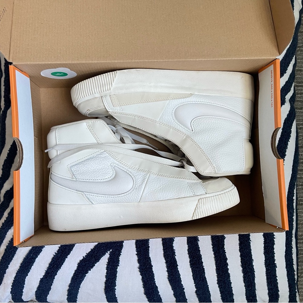 Nike Blazer Mid Victory Summit White High-Top Women's Sneakers